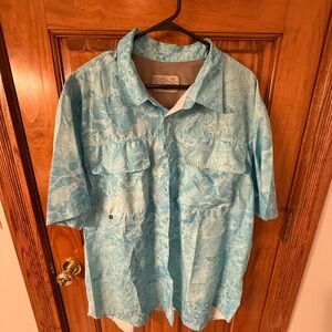 Men’s 2XL Realtree Fishing Shirt Blue